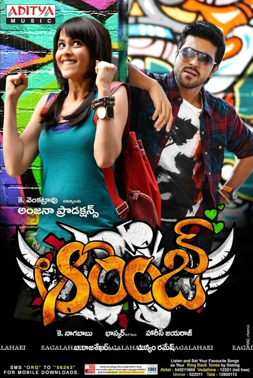 Orange (2010) [Hindi-Telugu] Blu-Ray
