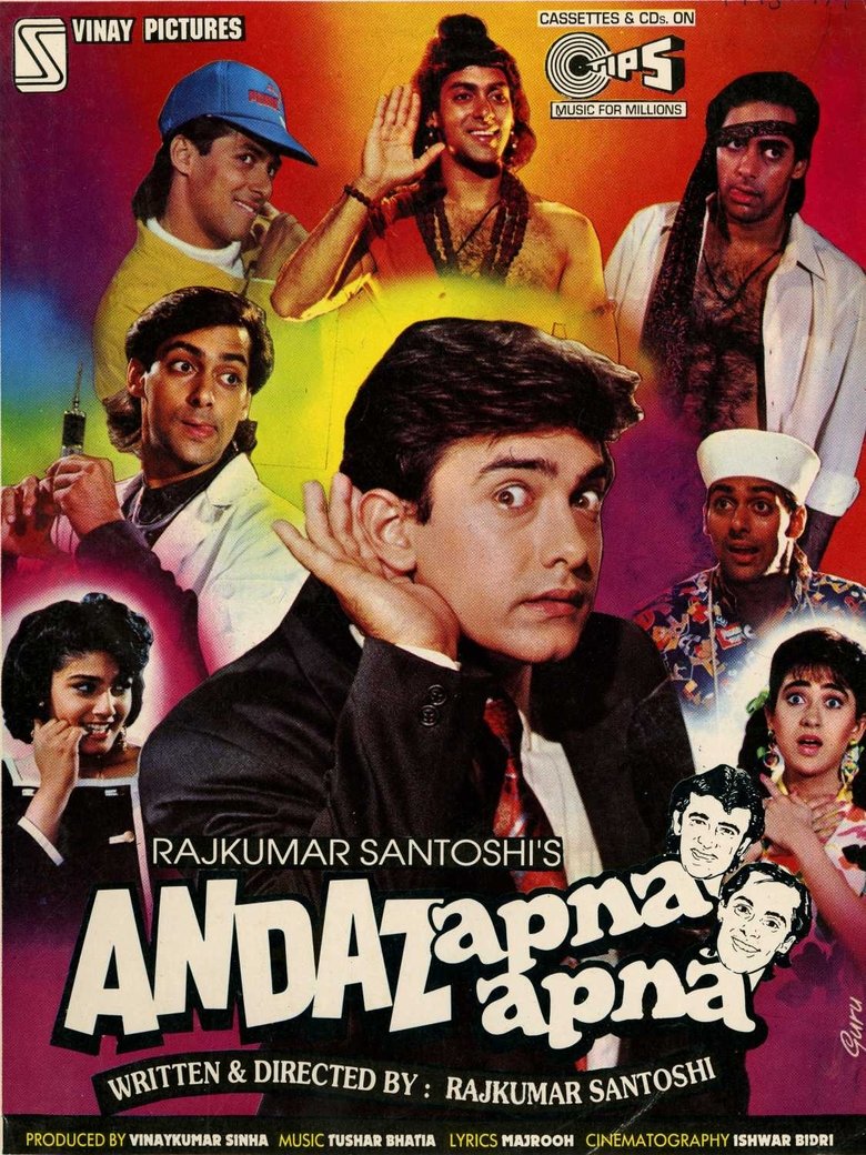 Andaz Apna Apna (1994) Hindi HD Blu-Ray